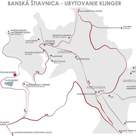 Klinger - Nad Jazerom Banská Štiavnica
